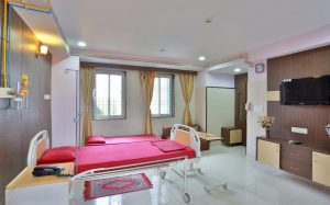 Suite Room of Vision Hospital North Goa